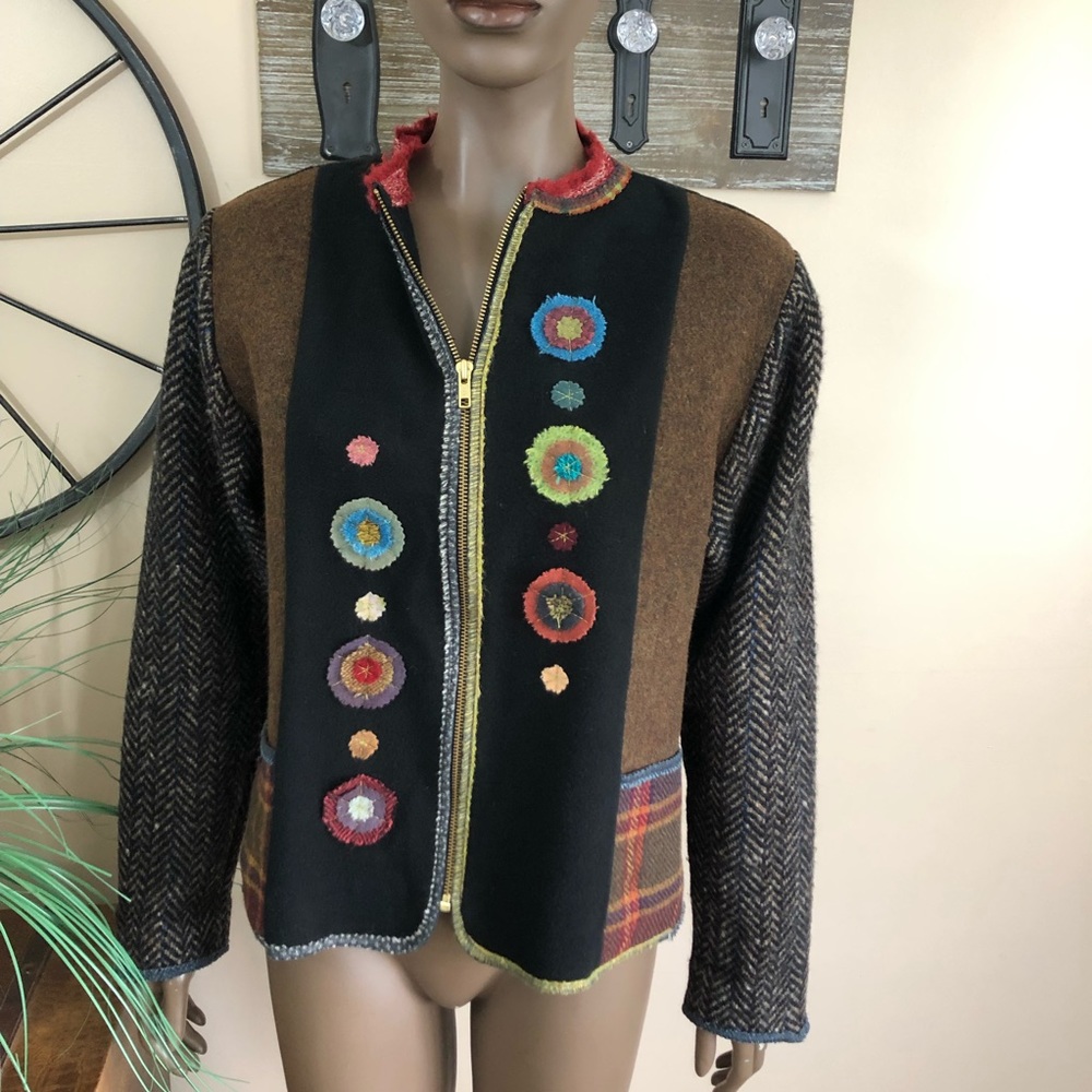 Colorful Artclothes Wool Sweater